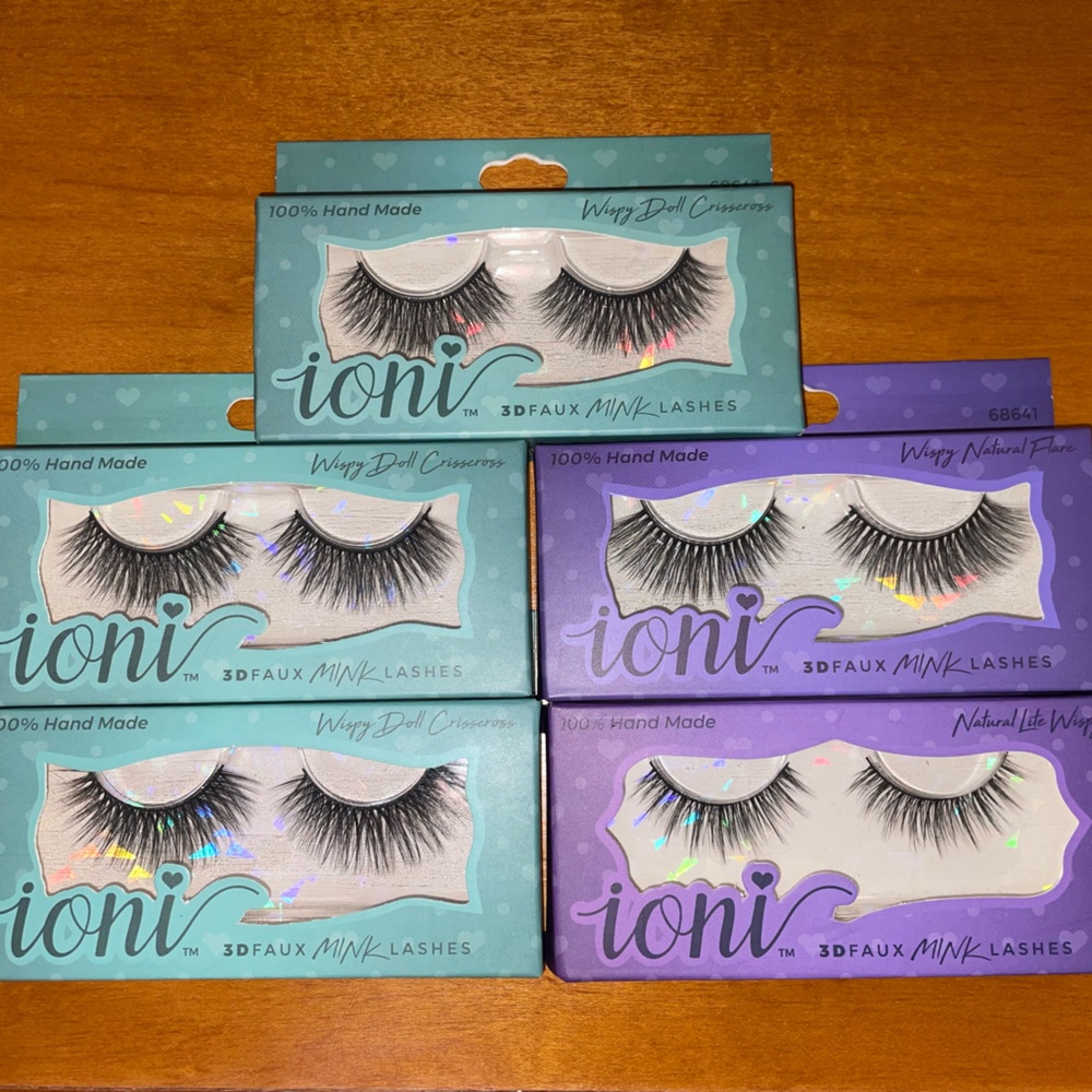 BNIB Ioni Faux Mink Lash Bundle